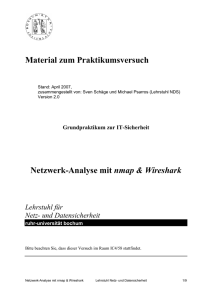 Material zum Praktikumsversuch Netzwerk