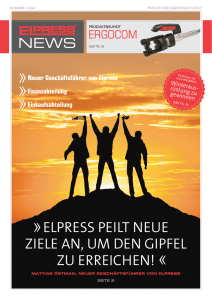 eLPress PeILT Neue ZIeLe AN, um DeN GIPfeL Zu erreICheN!