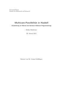 Multicore-Parallelität in Haskell - Infosun