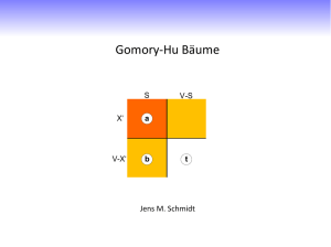 Gomory-Hu Bäume