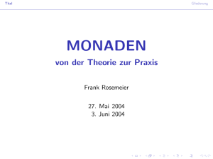 monaden - Frank Rosemeier