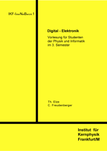 Skript Digitalelektronik der Uni Frankfurt