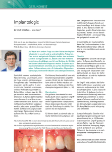 Implantologie - mkg