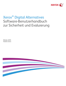 Xerox® Digital Alternatives Software