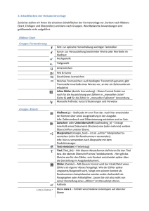 Erklärung der Schaltflächen der Formatvorlage