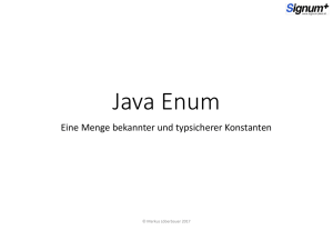 Java Enum