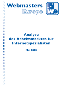 Arbeitsmarktanalyse 2015