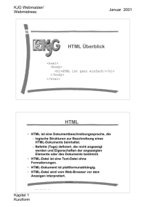 HTML - schanne.org