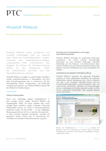 Windchill® PDMLink