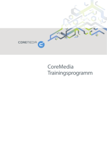 CoreMedia Trainingsprogramm
