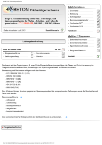 4H-BETON Flächenträgernachweise