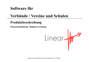 Linear Finanzbuchhaltung