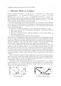 Tutorial 3 - Lehrstuhl für Effiziente Algorithmen