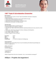 1267 Triple`A Schnittstellen Entwickler ASSpro