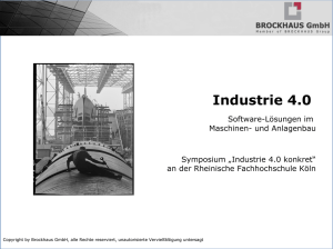 Individuelle Software-Lösungen für Industrie 4.0 im Maschinen
