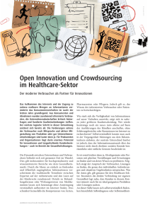 Open Innovation und Crowdsourcing im Healthcare-Sektor