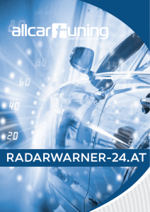 Radarwarner Folder allcartuning - All car tuning Dealer Plattform