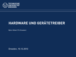 Hardware und Gerätetreiber