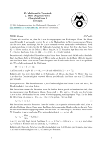 8 - Mathematik-Olympiaden in Deutschland