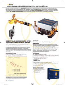 der bürstenlose elektrische vetus motor gegenüber