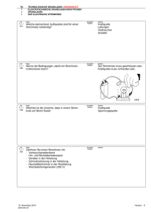 07.01.01 Der elektrische Stromkreis