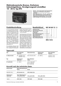 50 A, Typ RTC - RFD electronic GmbH