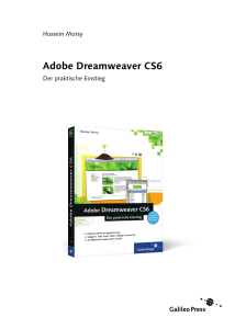 Leseprobe Adobe Dreamweaver CS6
