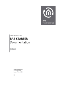 bab starter - bab technologie