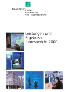 Jahresbericht 2000 des Fraunhofer IFF [ PDF 2,62 MB ]