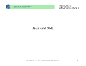 Java und XML