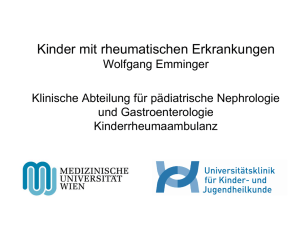 Prof. Emminger Rheumatologie