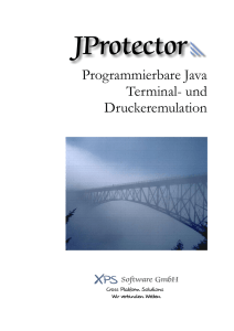 Programmierbare Java Terminal- und