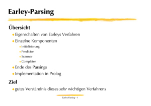 Earley-Parsing