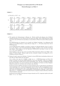 ¨Ubungen zur Informatik III im WS 02/03 Musterlösungen zu Blatt 5