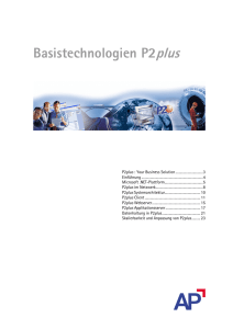 Basistechnologien P2plus - AP Schweiz Informatik AG