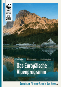 Das Europäische Alpenprogramm