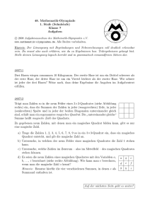 Aufgaben - Mathematik-Olympiaden in Deutschland
