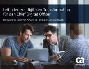 Digitale Transformation: Die wichtige Rolle von APIs in der digitalen