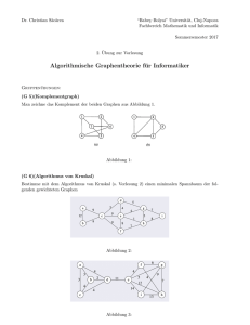 Algorithmische Graphentheorie für Informatiker