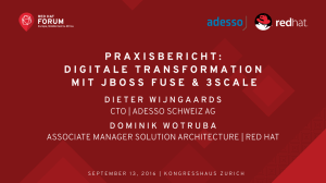 Praxisbericht: Digitale Transformation mit JBoss Fuse