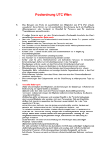 BADEORDNUNG pdf-Dokument - UTC-Wien
