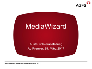 MediaWizard DAS TV-WERBETOOL
