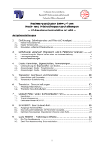 Rechnergestützter Entwurf von Hoch