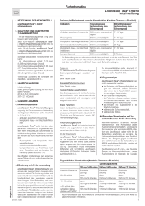 Levofloxacin Teva® 5 mg/ml Infusionslösung