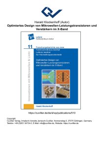 Optimiertes Design von Mikrowellen