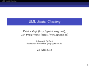 UML Model-Checking