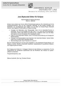 Java Bytecode Editor für Eclipse