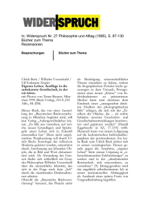 In: Widerspruch Nr. 27 Philosophie und Alltag (1995), S. 87
