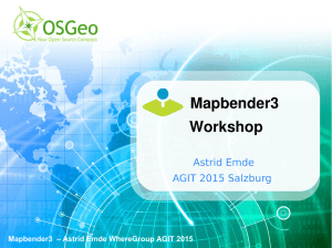 Mapbender3 Workshop