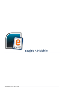 easyjob 4.0 Mobile